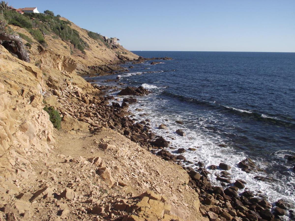 T2 Climatise A 500M De La Plage Sur La Presqu'Ile De Saint Mandrier Sur Mer Exterior foto